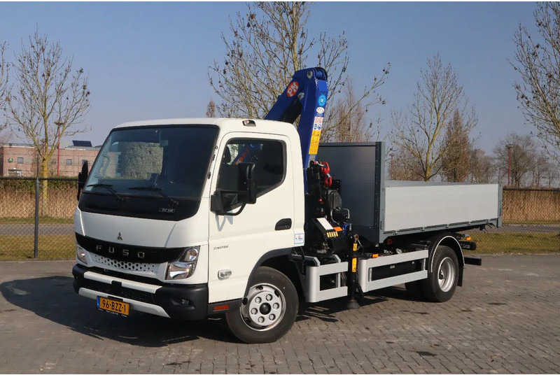 FUSO Canter 7C18 | 4X2 | 3-WAY TIPPER | PM 6.5 KRAN /CRANE - Camion grue: photos 2 FUSO Canter 7C18 | 4X2 | 3-WAY TIPPER | PM 6.5 KRAN /CRANE - Camion grue: photos 2