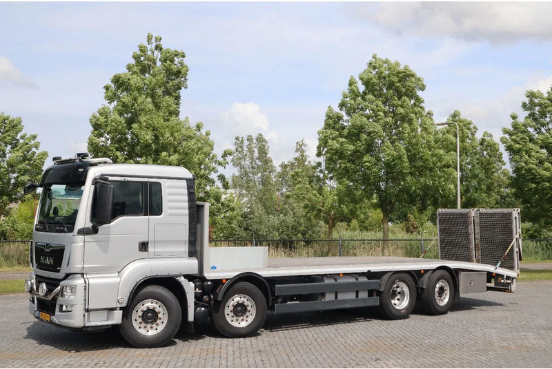 MAN TGS 35.500 8X2*4 | MACHINE TRANSPORT | MASCHINEN | WINCH | REMOTE - Camion plateau: photos 1 MAN TGS 35.500 8X2*4 | MACHINE TRANSPORT | MASCHINEN | WINCH | REMOTE - Camion plateau: photos 1