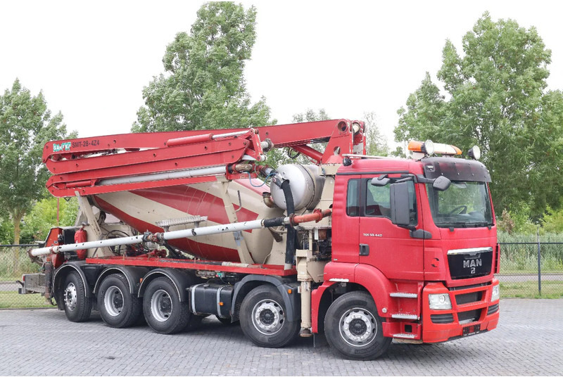 MAN TGS 50.440 | 10X4*6 | SARAKA 28 METER | 8M3 MIXER - Camion pompe: photos 4 MAN TGS 50.440 | 10X4*6 | SARAKA 28 METER | 8M3 MIXER - Camion pompe: photos 4