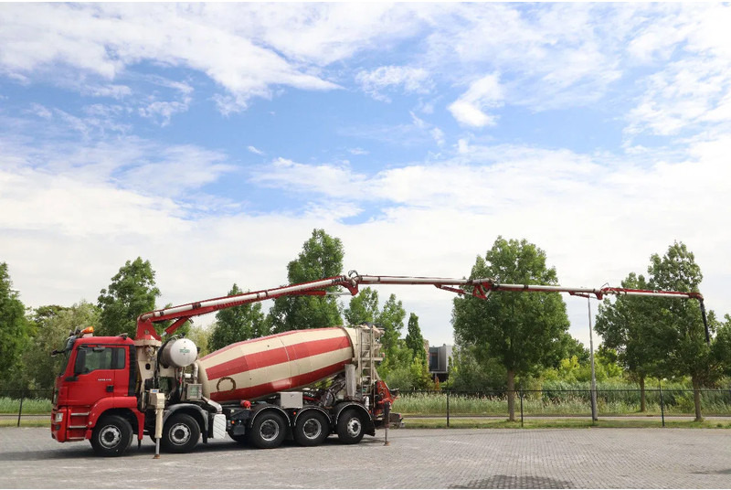 MAN TGS 50.440 | 10X4*6 | SARAKA 28 METER | 8M3 MIXER - Camion malaxeur: photos 2 MAN TGS 50.440 | 10X4*6 | SARAKA 28 METER | 8M3 MIXER - Camion malaxeur: photos 2