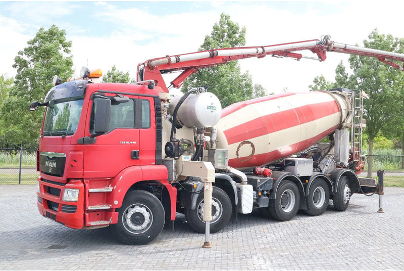 MAN TGS 50.440 | 10X4*6 | SARAKA 28 METER | 8M3 MIXER - Camion malaxeur: photos 3 MAN TGS 50.440 | 10X4*6 | SARAKA 28 METER | 8M3 MIXER - Camion malaxeur: photos 3