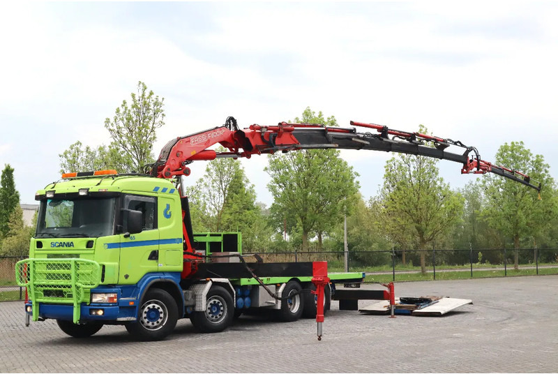 Scania R164-480 V8 8X4 | FASSI F600 | JIB | KRAN / CRANE - Camion grue: photos 1 Scania R164-480 V8 8X4 | FASSI F600 | JIB | KRAN / CRANE - Camion grue: photos 1