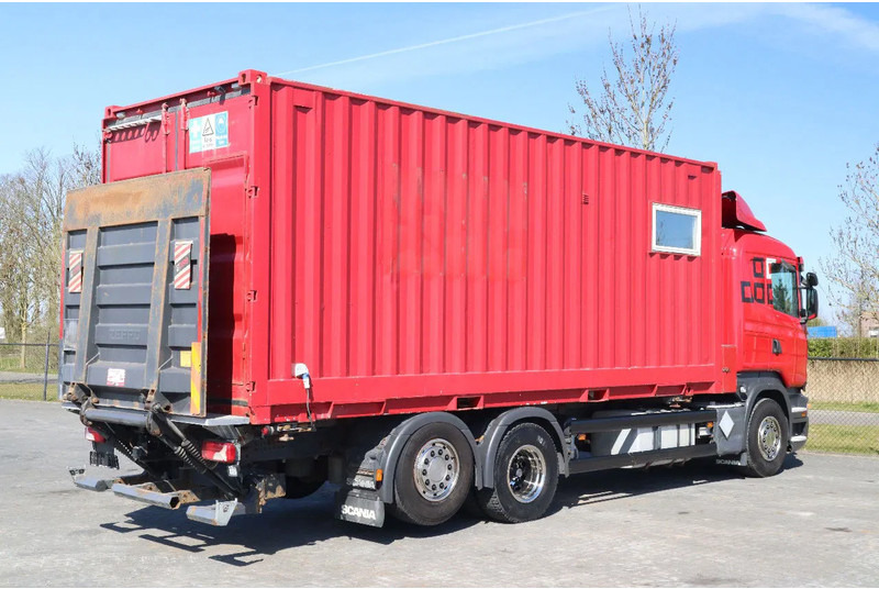 Scania R490 | 6X2 | RETARDER | BDF | MOBILE WORKSHOP | WERKSTATT - Camion porte-conteneur/ Caisse mobile: photos 5 Scania R490 | 6X2 | RETARDER | BDF | MOBILE WORKSHOP | WERKSTATT - Camion porte-conteneur/ Caisse mobile: photos 5