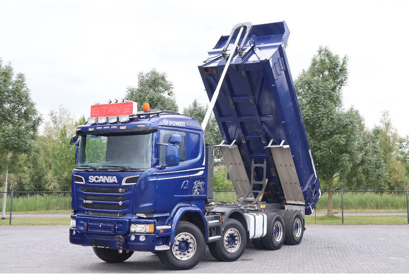Scania R580 V8 | FULL STEEL | BIG AXLES | RETARDER | EURO 6 - Camion benne: photos 1 Scania R580 V8 | FULL STEEL | BIG AXLES | RETARDER | EURO 6 - Camion benne: photos 1