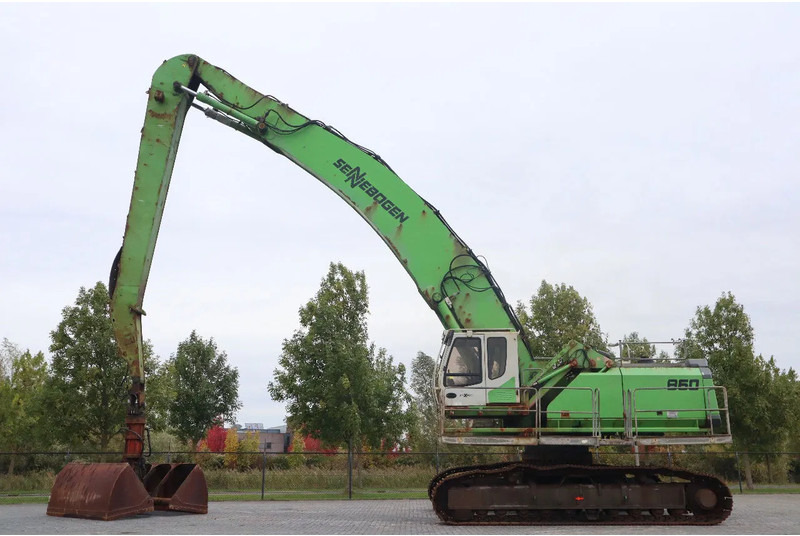 Sennebogen 860R | 860 R | CLAMSHELL BUCKET - Pelle de manutention: photos 1 Sennebogen 860R | 860 R | CLAMSHELL BUCKET - Pelle de manutention: photos 1