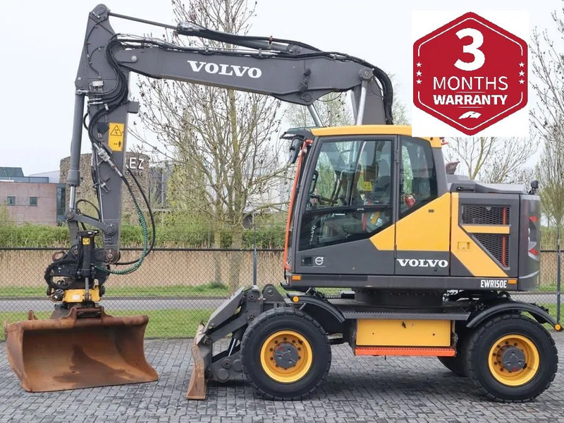 Volvo EWR 150 E | ROTOTILT | BUCKET | TRAILER HYDR - Pelle sur pneus: photos 1 Volvo EWR 150 E | ROTOTILT | BUCKET | TRAILER HYDR - Pelle sur pneus: photos 1
