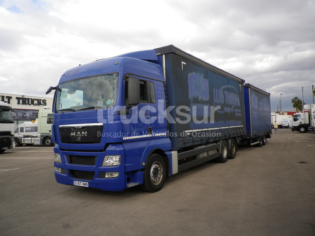 MAN MAN TGX 480.26 REMOLCADOR - Camion à rideaux coulissants: photos 1 MAN MAN TGX 480.26 REMOLCADOR - Camion à rideaux coulissants: photos 1