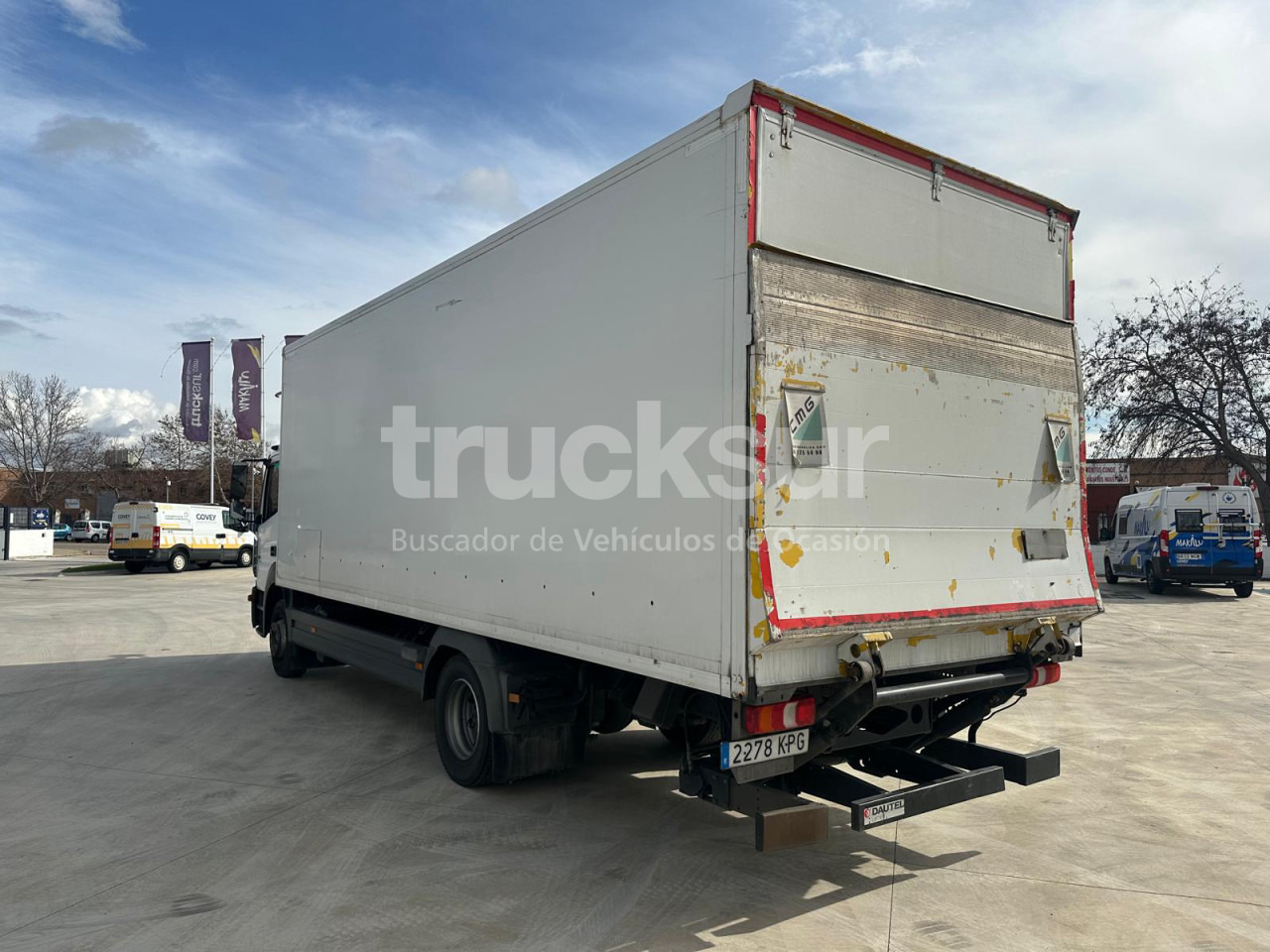 Camion fourgon MERCEDES ATEGO: photos 7