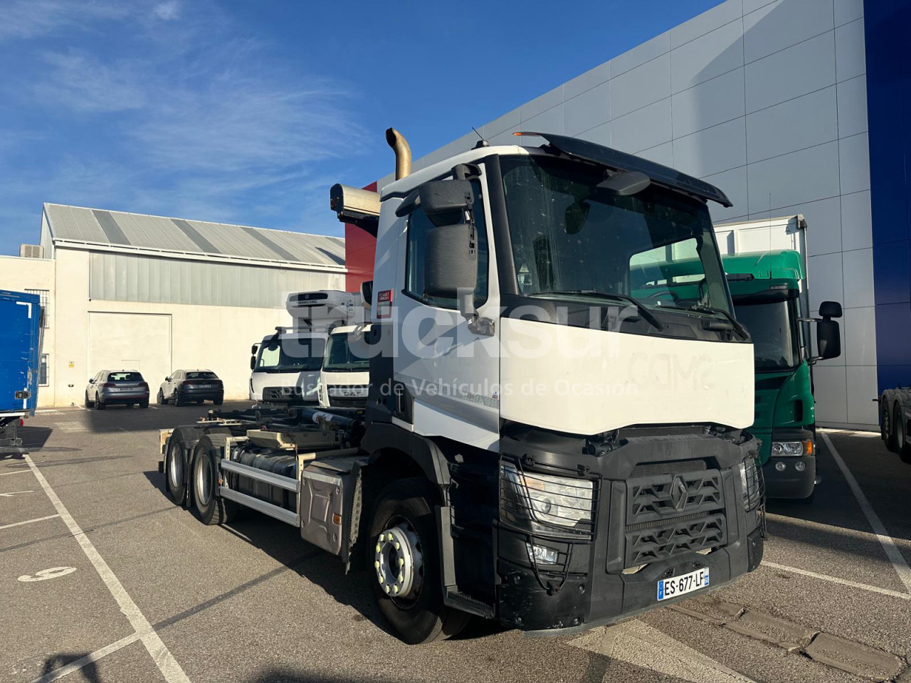 RENAULT C430.26 6X2 - Camion ampliroll: photos 4 RENAULT C430.26 6X2 - Camion ampliroll: photos 4