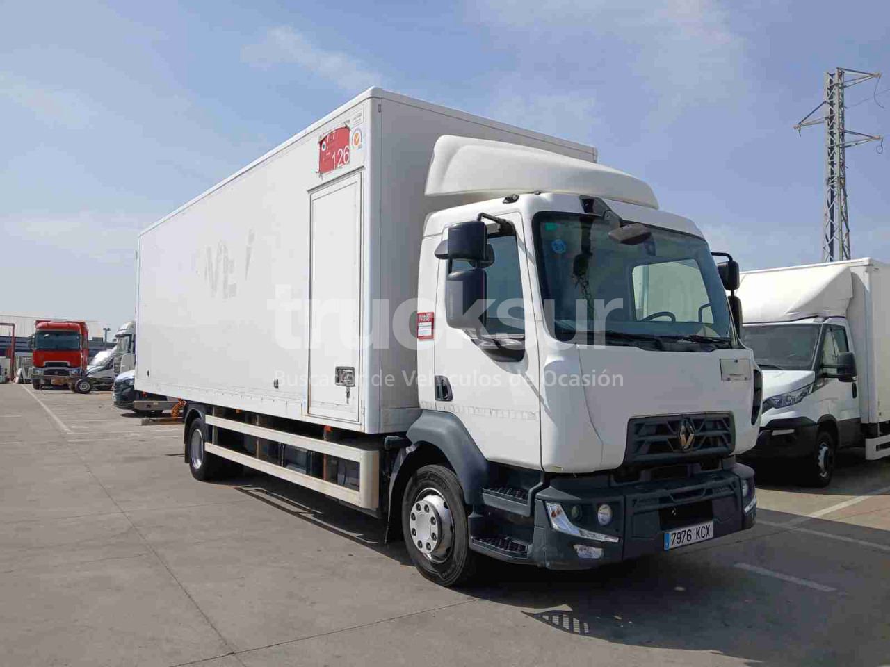 RENAULT D 12.240 - Camion fourgon: photos 2 RENAULT D 12.240 - Camion fourgon: photos 2