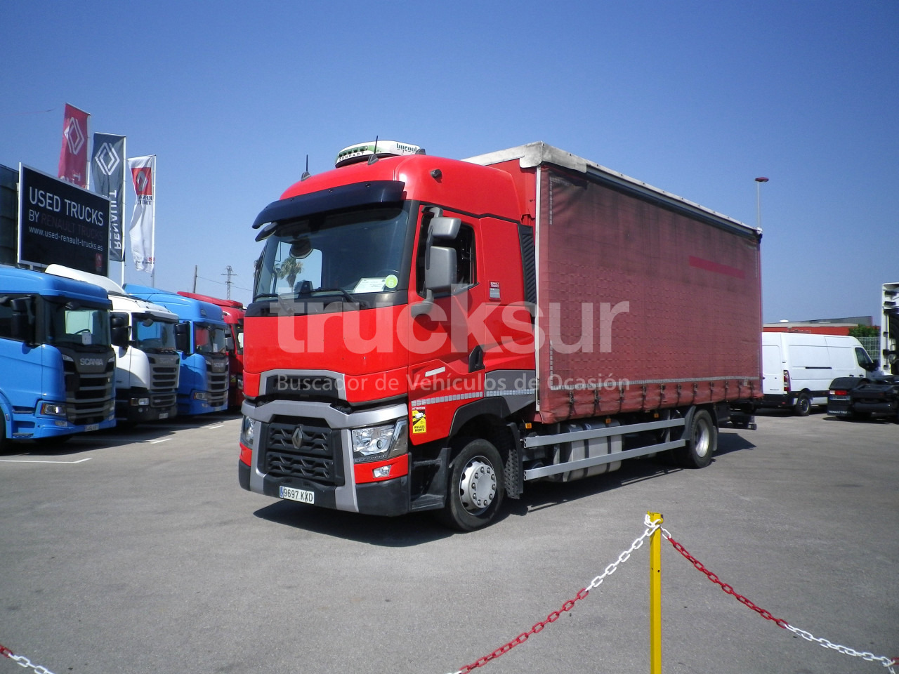 RENAULT T480 HIGH SLEEPER CAB - Camion à rideaux coulissants: photos 1 RENAULT T480 HIGH SLEEPER CAB - Camion à rideaux coulissants: photos 1