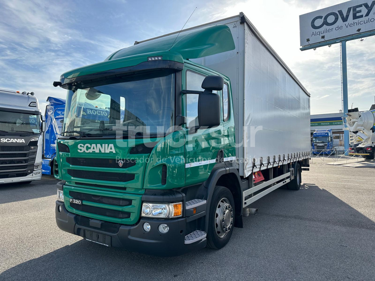 SCANIA P320 - Camion à rideaux coulissants: photos 1 SCANIA P320 - Camion à rideaux coulissants: photos 1