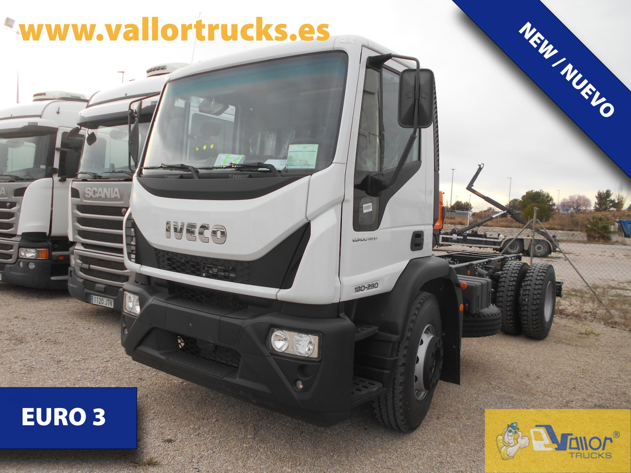 IVECO EUROCARGO - ML180EL28 - - ONLY EXPORT OUT EUROPE - Châssis cabine: photos 1 IVECO EUROCARGO - ML180EL28 - - ONLY EXPORT OUT EUROPE - Châssis cabine: photos 1