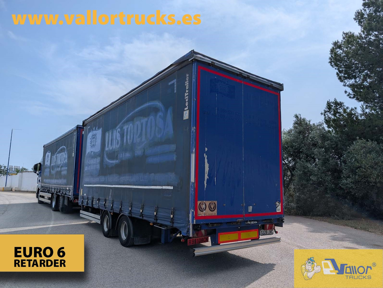 MAN TGX 26.440 - ROAD TRAIN - Camion à rideaux coulissants: photos 4 MAN TGX 26.440 - ROAD TRAIN - Camion à rideaux coulissants: photos 4