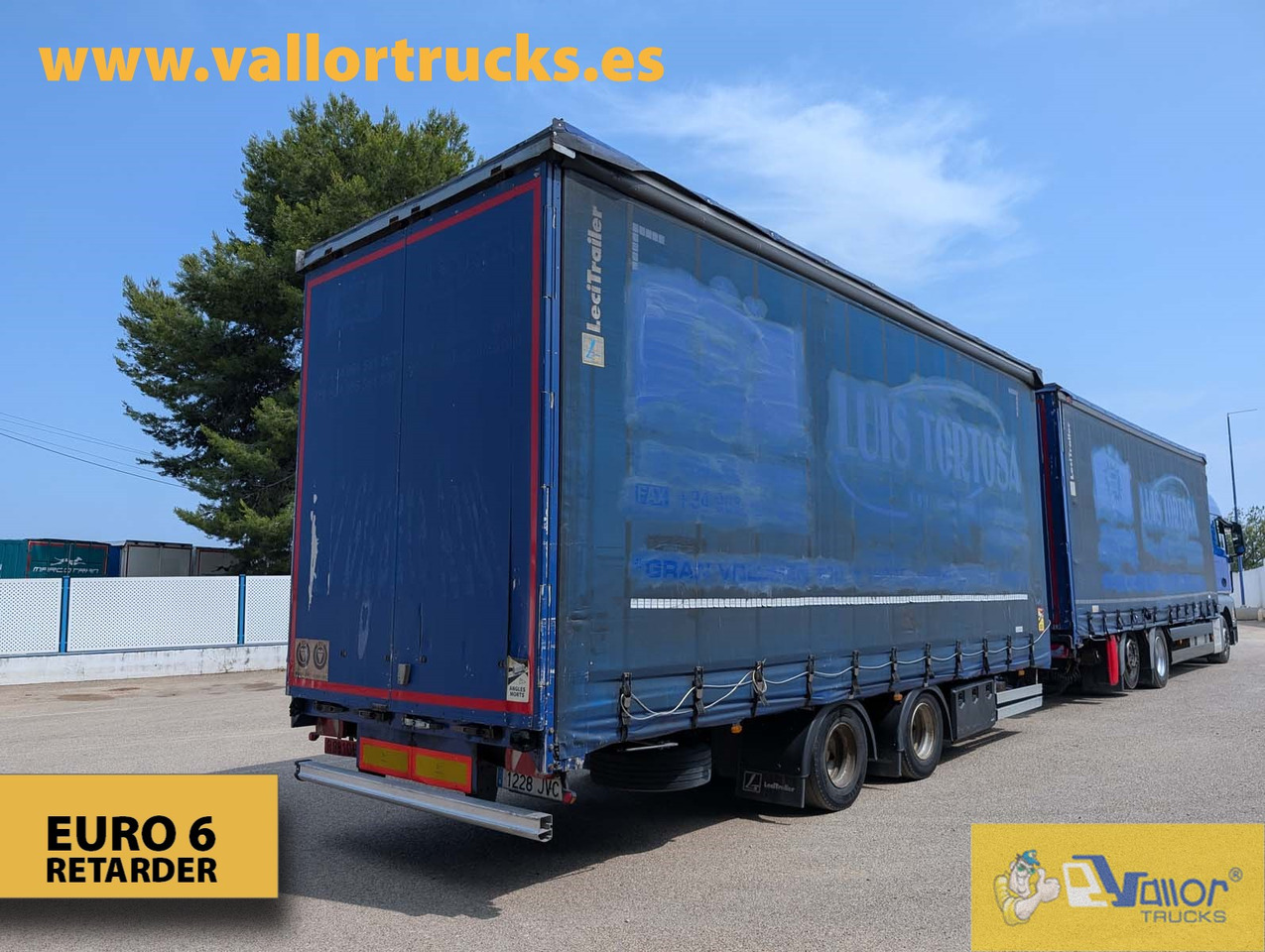 MAN TGX 26.440 - ROAD TRAIN - Camion à rideaux coulissants: photos 3 MAN TGX 26.440 - ROAD TRAIN - Camion à rideaux coulissants: photos 3
