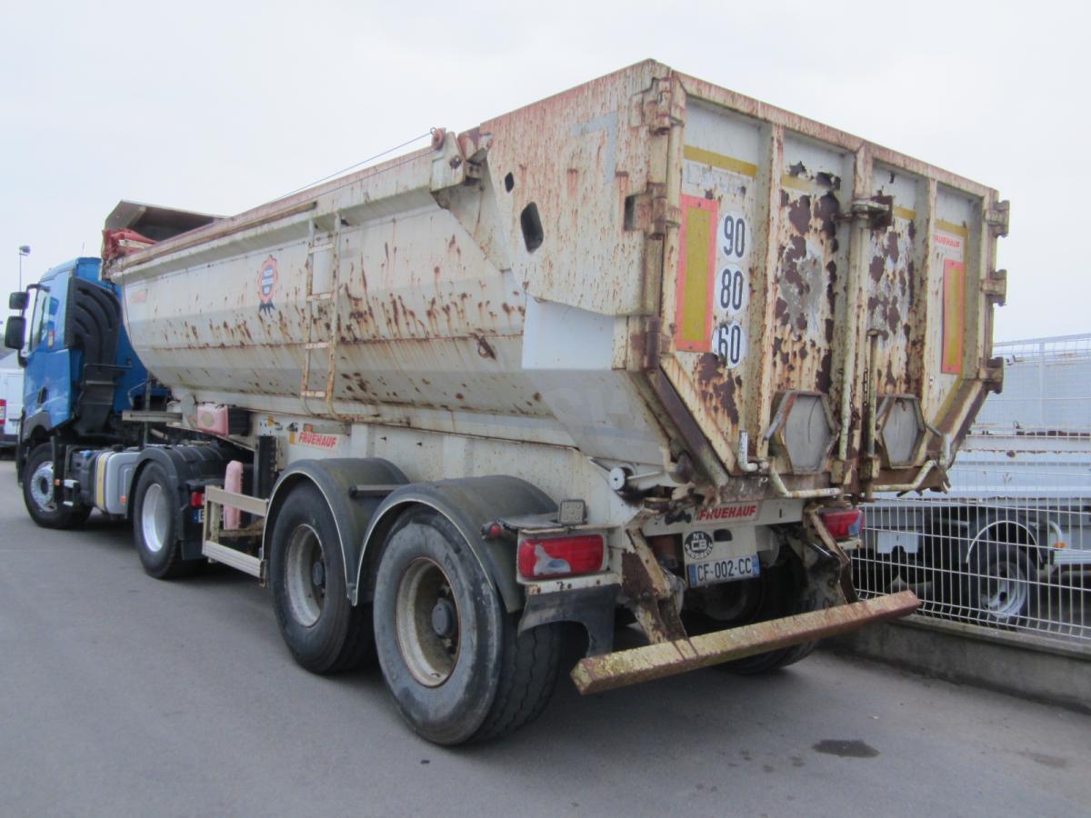 Fruehauf - Semi-remorque benne: photos 1 Fruehauf - Semi-remorque benne: photos 1