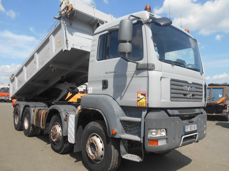 MAN TGA 35.400 - Camion benne: photos 2 MAN TGA 35.400 - Camion benne: photos 2