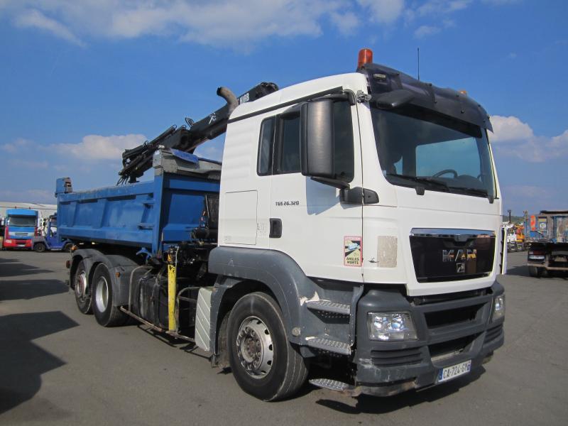 MAN TGS 26.320 - Camion benne: photos 5 MAN TGS 26.320 - Camion benne: photos 5