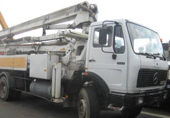 Mercedes SK 1922 - Camion pompe: photos 1 Mercedes SK 1922 - Camion pompe: photos 1