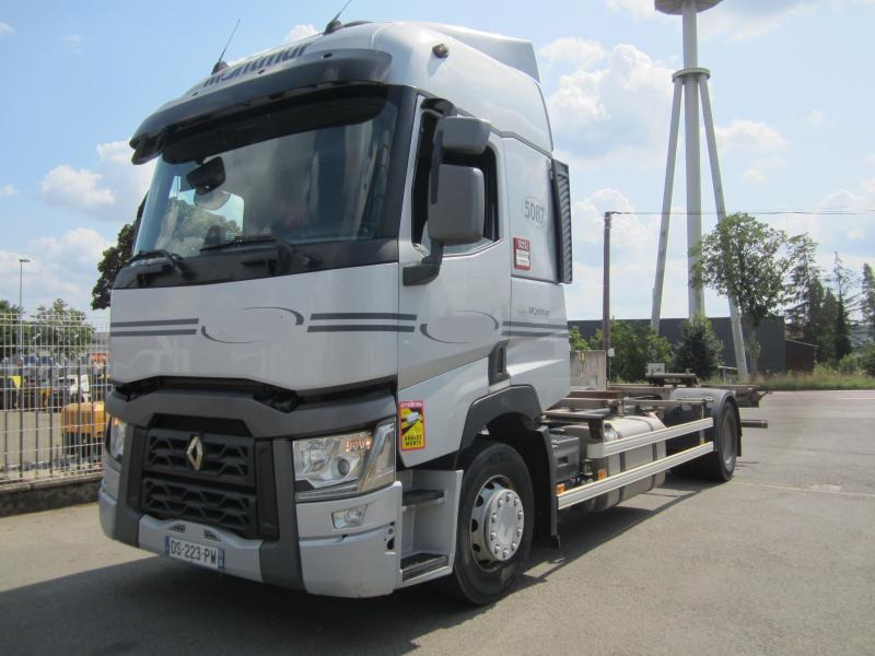 Renault Gamme T 430 DXI - Camion porte-conteneur/ Caisse mobile: photos 1 Renault Gamme T 430 DXI - Camion porte-conteneur/ Caisse mobile: photos 1