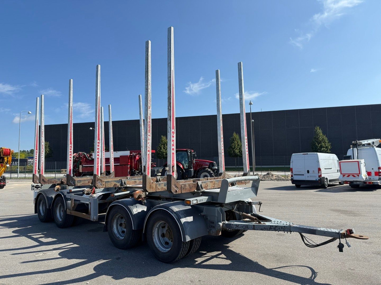 HFR 30 t. 4 axles Timber / Wood / Holz transport - Remorque grumier: photos 2 HFR 30 t. 4 axles Timber / Wood / Holz transport - Remorque grumier: photos 2