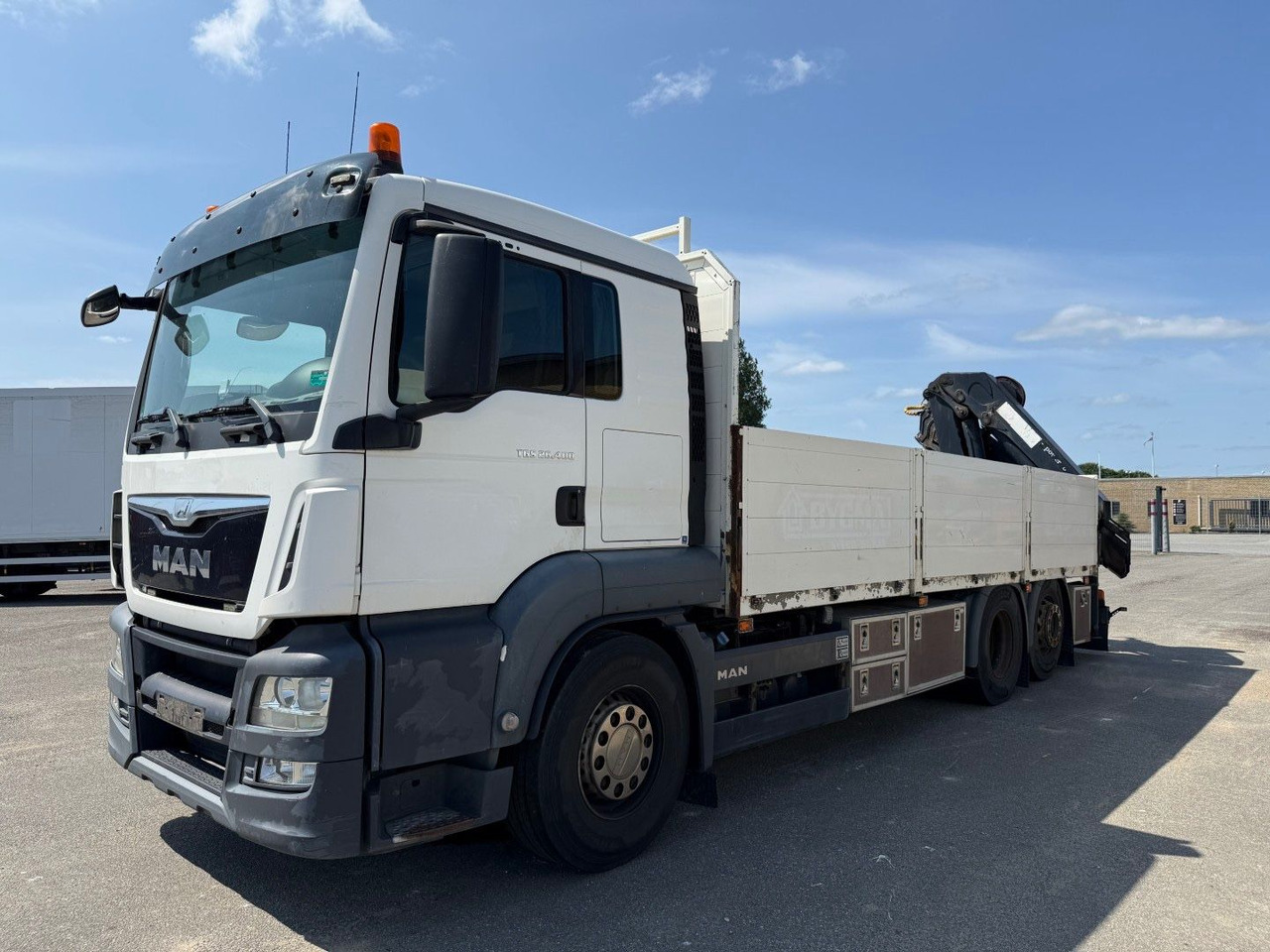 MAN TGS 26.400 6x2 HMF 2620 K5 / Engine Damage - Camion grue: photos 1 MAN TGS 26.400 6x2 HMF 2620 K5 / Engine Damage - Camion grue: photos 1