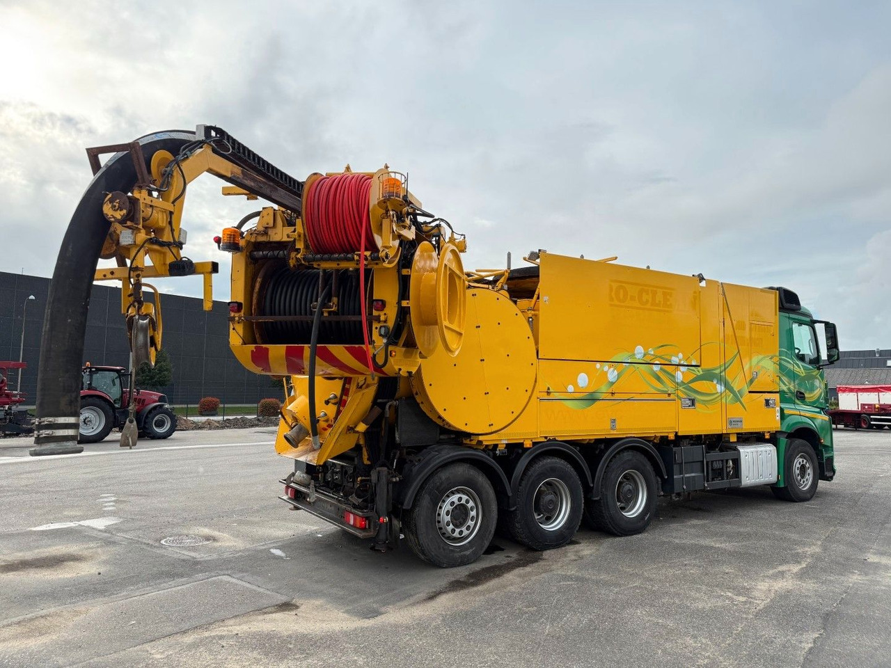 Mercedes-Benz 3258 RHD 8x4-4 Wiedemann Super 1000 Recycler - Camion hydrocureur: photos 3 Mercedes-Benz 3258 RHD 8x4-4 Wiedemann Super 1000 Recycler - Camion hydrocureur: photos 3