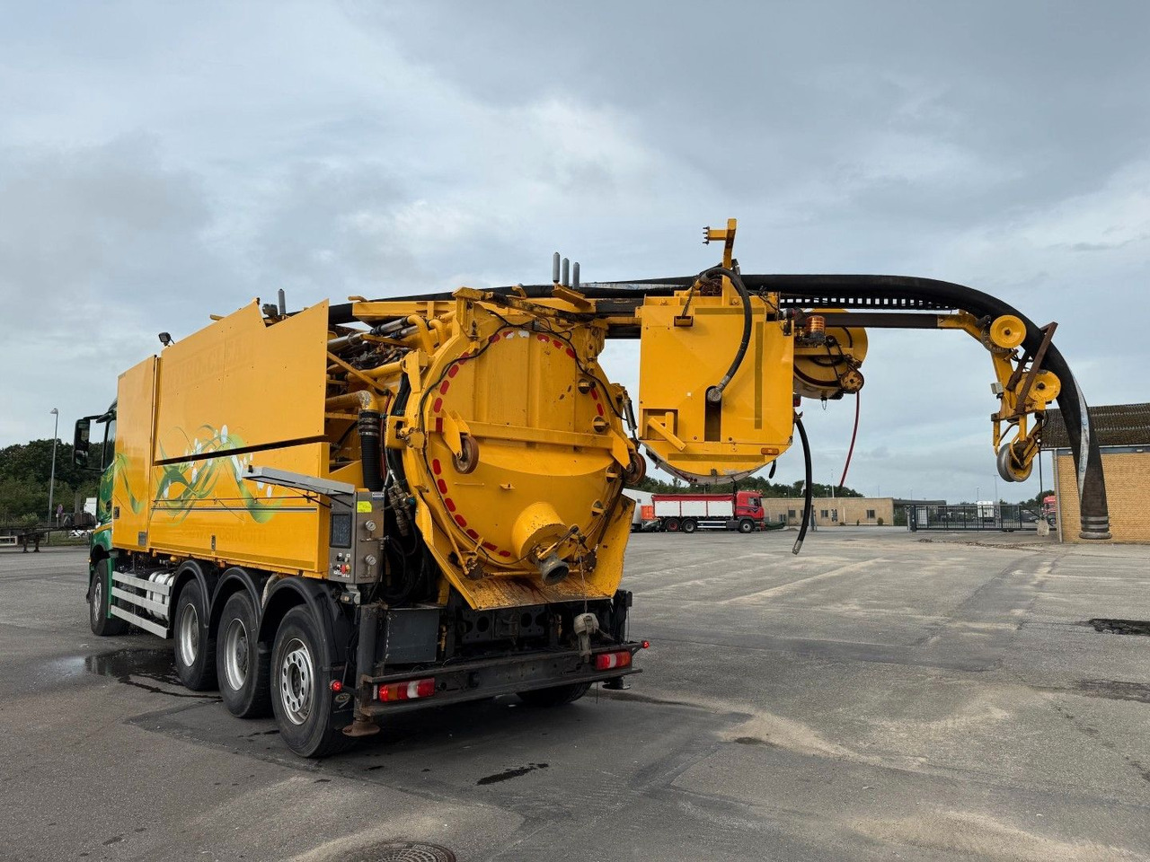 Mercedes-Benz 3258 RHD 8x4-4 Wiedemann Super 1000 Recycler - Camion hydrocureur: photos 4 Mercedes-Benz 3258 RHD 8x4-4 Wiedemann Super 1000 Recycler - Camion hydrocureur: photos 4