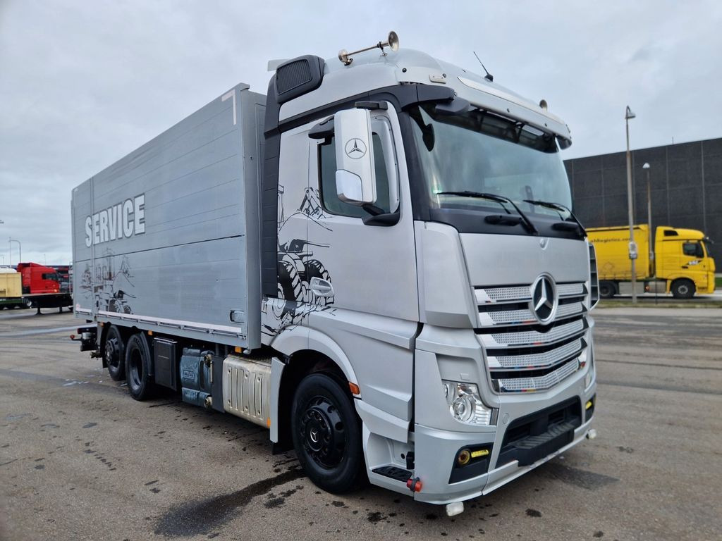 Mercedes-Benz Actros 2545 DinkelMagnus Kran/Kompressor/Service - Camion fourgon, Camion grue: photos 3 Mercedes-Benz Actros 2545 DinkelMagnus Kran/Kompressor/Service - Camion fourgon, Camion grue: photos 3