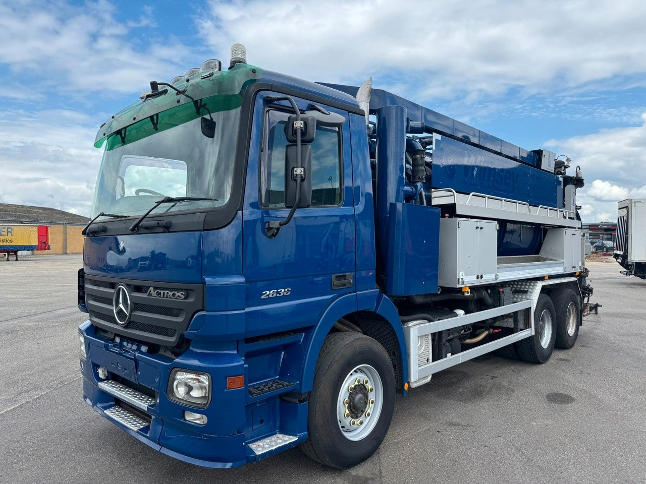 Mercedes-Benz Actros 2636 6x4 RHD Hvidtved Larsen Flexline 312 - Camion hydrocureur: photos 1 Mercedes-Benz Actros 2636 6x4 RHD Hvidtved Larsen Flexline 312 - Camion hydrocureur: photos 1