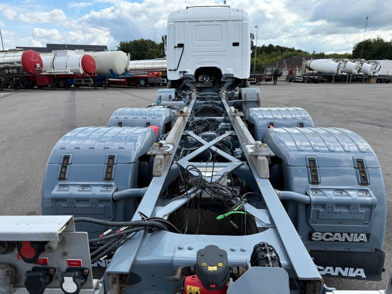 Scania G450 8x2*6 ADR Chassis / Fahrgestell / Euro 6 - Châssis cabine: photos 5 Scania G450 8x2*6 ADR Chassis / Fahrgestell / Euro 6 - Châssis cabine: photos 5