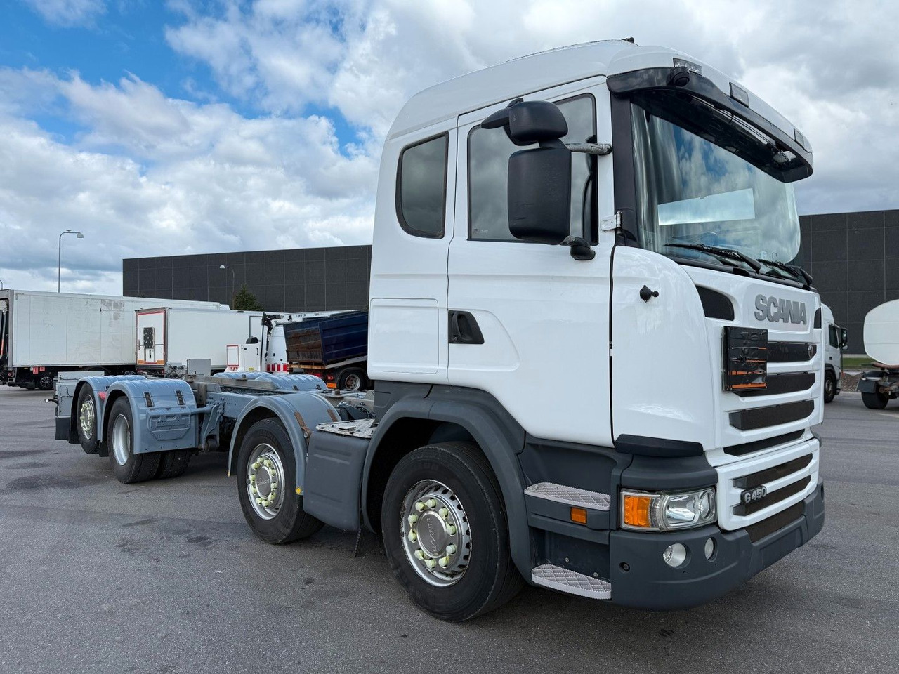 Scania G450 8x2*6 ADR Chassis / Fahrgestell / Euro 6 - Châssis cabine: photos 2 Scania G450 8x2*6 ADR Chassis / Fahrgestell / Euro 6 - Châssis cabine: photos 2