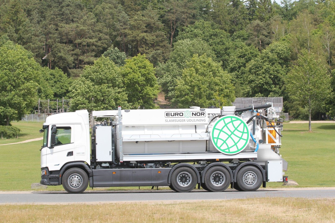 Scania G460 B8x4*4NBMN Bucher FlexLine CM140 - Camion hydrocureur: photos 4 Scania G460 B8x4*4NBMN Bucher FlexLine CM140 - Camion hydrocureur: photos 4