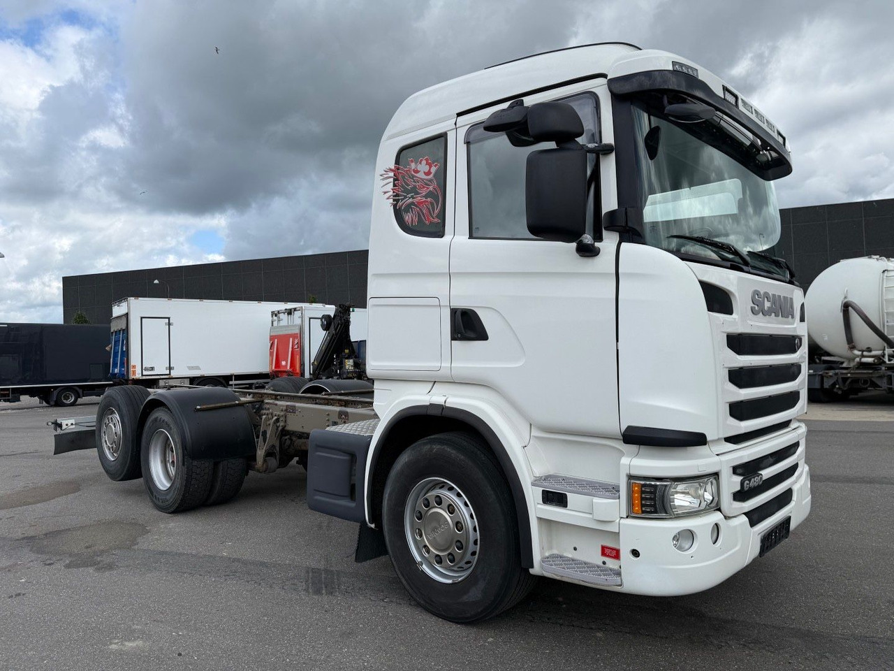 Scania G480 6x2*4 ADR Chassis / Fahrgestell / Retarder - Châssis cabine: photos 2 Scania G480 6x2*4 ADR Chassis / Fahrgestell / Retarder - Châssis cabine: photos 2
