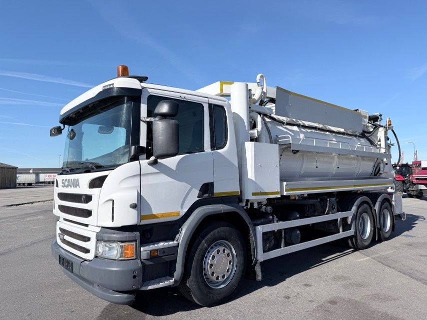 Scania P360 6x4 Euro 6 Hvidtved Larsen FlexLine 312 - Camion hydrocureur: photos 1 Scania P360 6x4 Euro 6 Hvidtved Larsen FlexLine 312 - Camion hydrocureur: photos 1