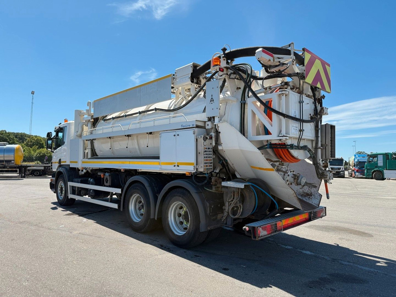 Scania P360 6x4 RHD Hvidtved Larsen FlexLine 312 - Camion hydrocureur: photos 4 Scania P360 6x4 RHD Hvidtved Larsen FlexLine 312 - Camion hydrocureur: photos 4