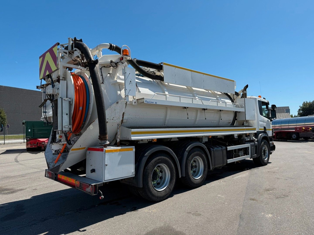 Scania P360 6x4 RHD Hvidtved Larsen FlexLine 312 - Camion hydrocureur: photos 3 Scania P360 6x4 RHD Hvidtved Larsen FlexLine 312 - Camion hydrocureur: photos 3