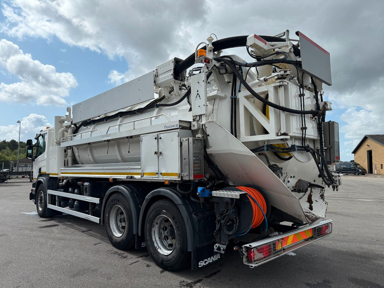 Scania P360 Euro 6 6x4 RHD Hvidtved Larsen FlexLine 312 - Camion hydrocureur: photos 3 Scania P360 Euro 6 6x4 RHD Hvidtved Larsen FlexLine 312 - Camion hydrocureur: photos 3