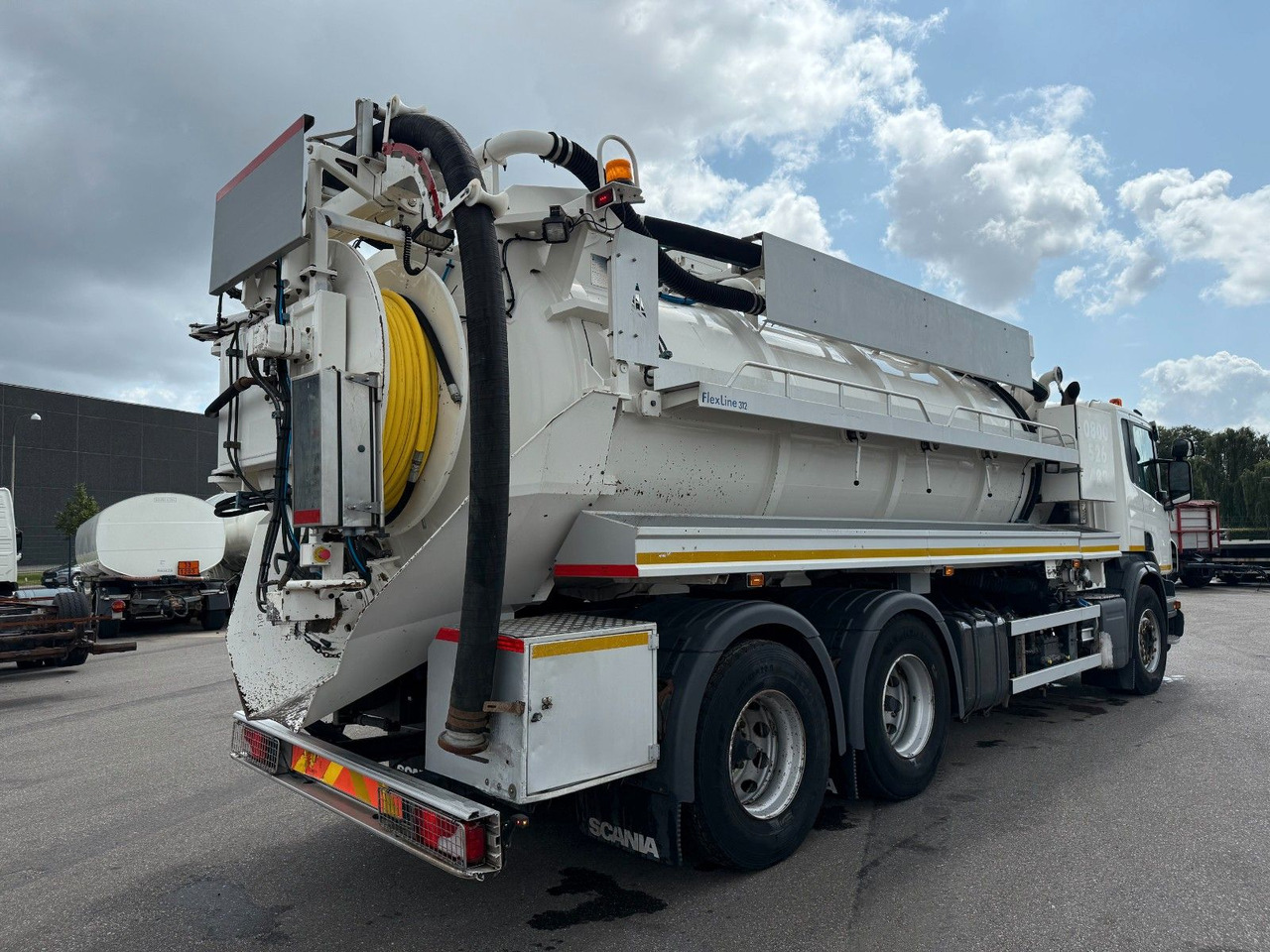 Scania P360 Euro 6 6x4 RHD Hvidtved Larsen FlexLine 312 - Camion hydrocureur: photos 4 Scania P360 Euro 6 6x4 RHD Hvidtved Larsen FlexLine 312 - Camion hydrocureur: photos 4