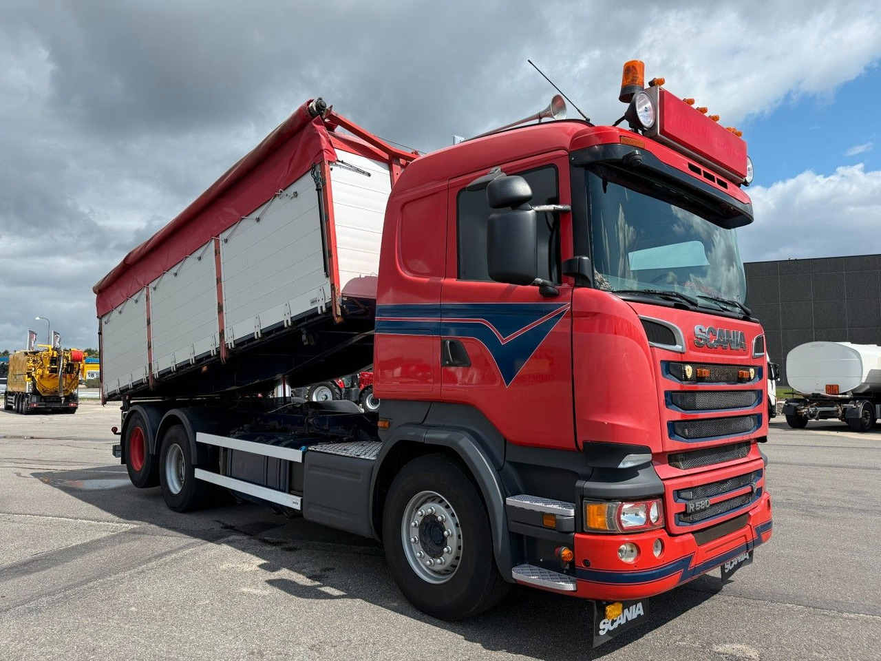 Scania R580 V8 6x2 Highline Euro 6 / Tipper / Kipper - Camion benne: photos 2 Scania R580 V8 6x2 Highline Euro 6 / Tipper / Kipper - Camion benne: photos 2