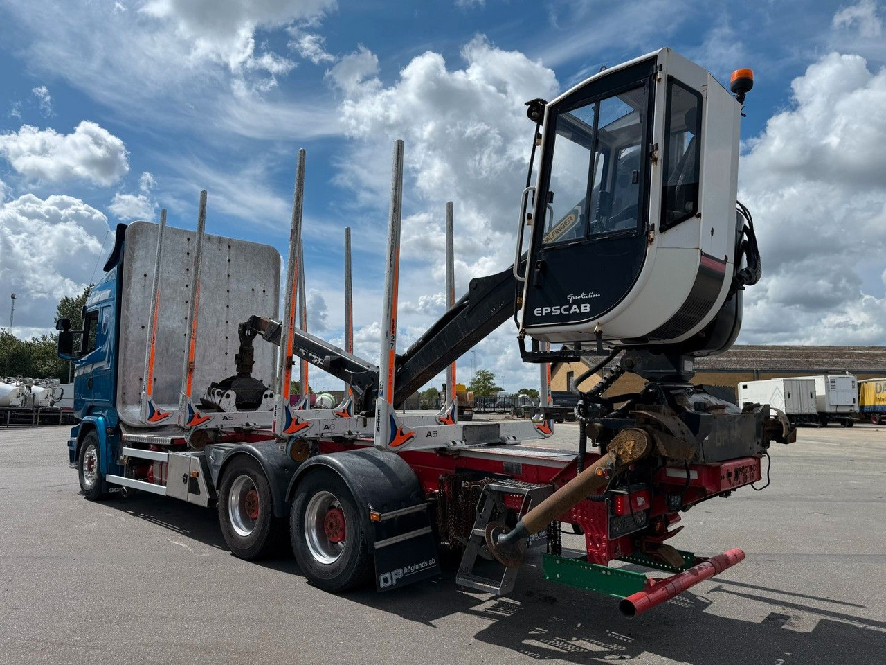 Scania R730 V8 6x4 Palfinger Epsilon M12L80 / Holz - Camion grumier, Camion grue: photos 4 Scania R730 V8 6x4 Palfinger Epsilon M12L80 / Holz - Camion grumier, Camion grue: photos 4