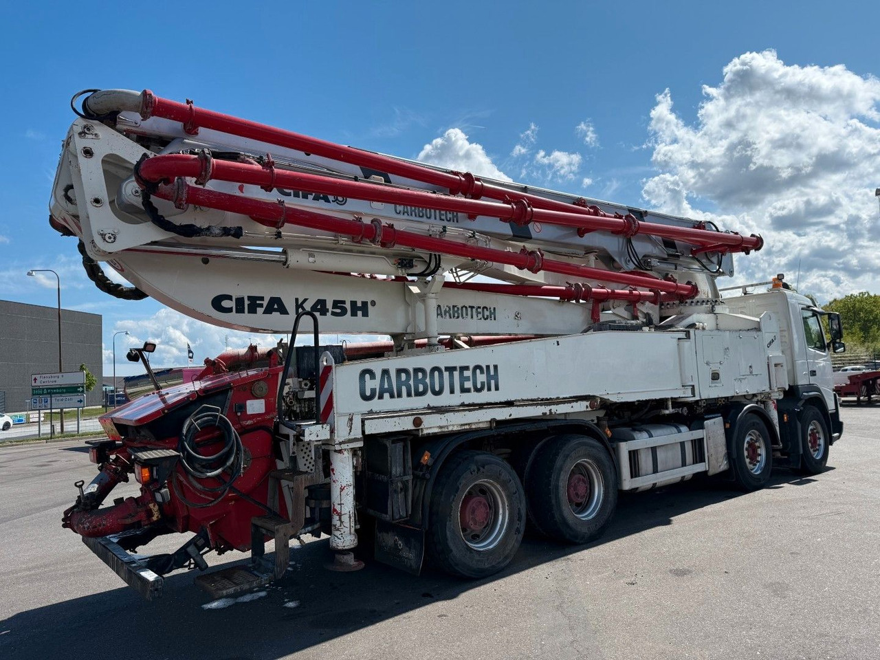 Volvo FMX460 8x4 CIFA K45H Concrete pump Euro 5 - Camion pompe: photos 3 Volvo FMX460 8x4 CIFA K45H Concrete pump Euro 5 - Camion pompe: photos 3