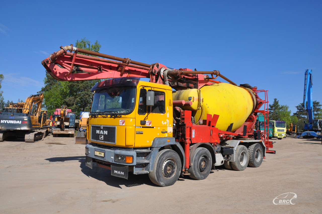 MAN 32.403 - Camion malaxeur: photos 1 MAN 32.403 - Camion malaxeur: photos 1