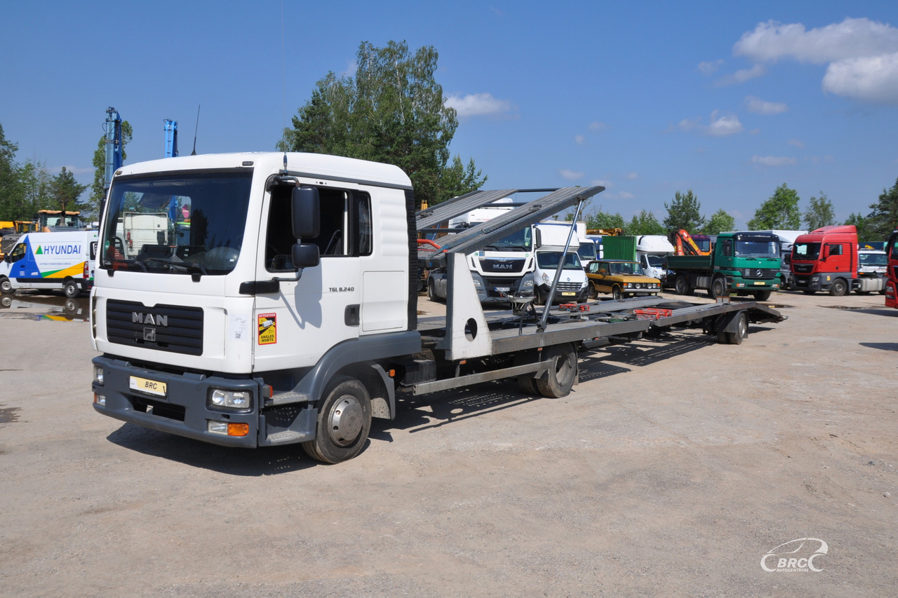 MAN TGL 8.240 - Camion porte-voitures: photos 1 MAN TGL 8.240 - Camion porte-voitures: photos 1