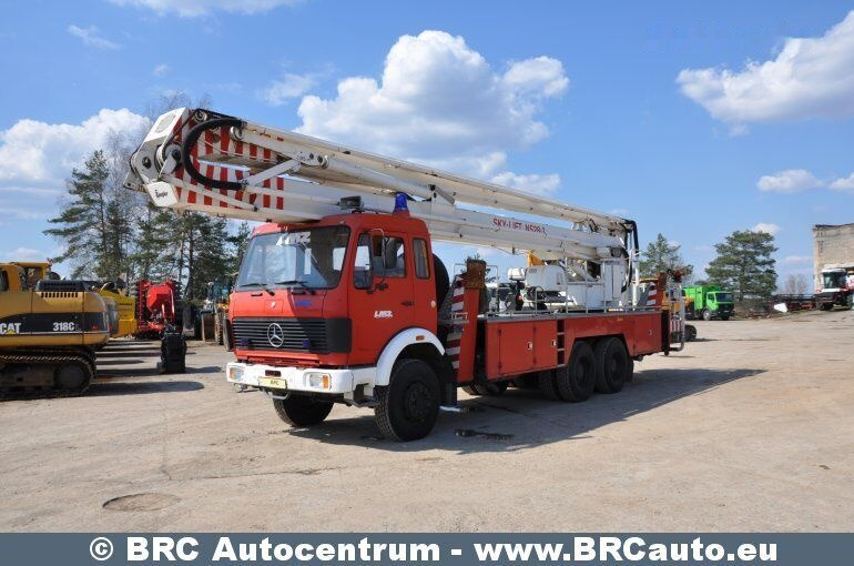 Mercedes-Benz 2628 6x4 28m - Camion avec nacelle: photos 1 Mercedes-Benz 2628 6x4 28m - Camion avec nacelle: photos 1
