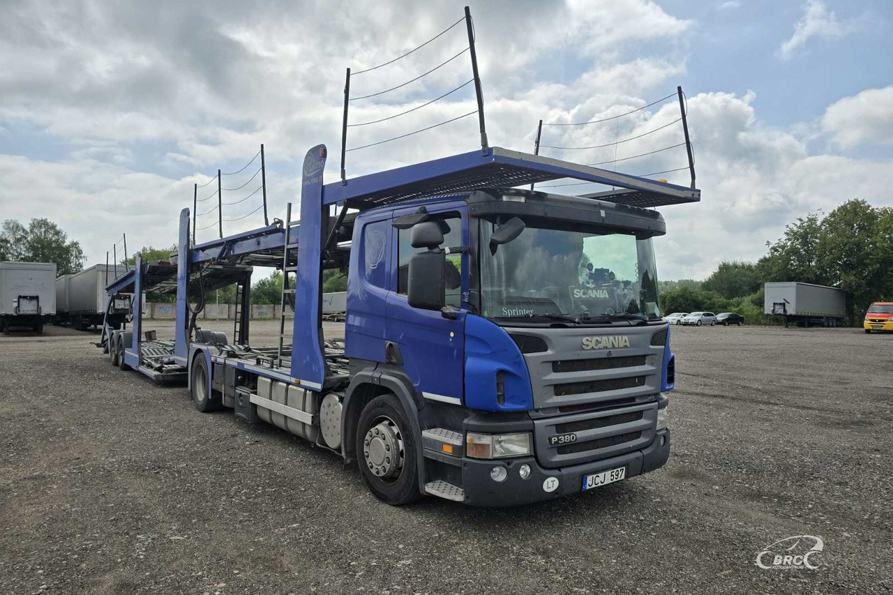 Scania P 380 - Camion porte-voitures: photos 2 Scania P 380 - Camion porte-voitures: photos 2