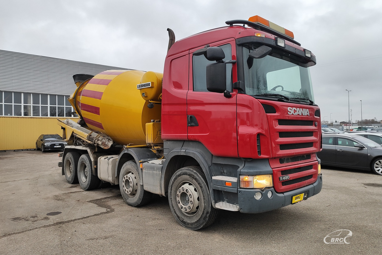 Scania R 480 - Camion malaxeur: photos 3 Scania R 480 - Camion malaxeur: photos 3