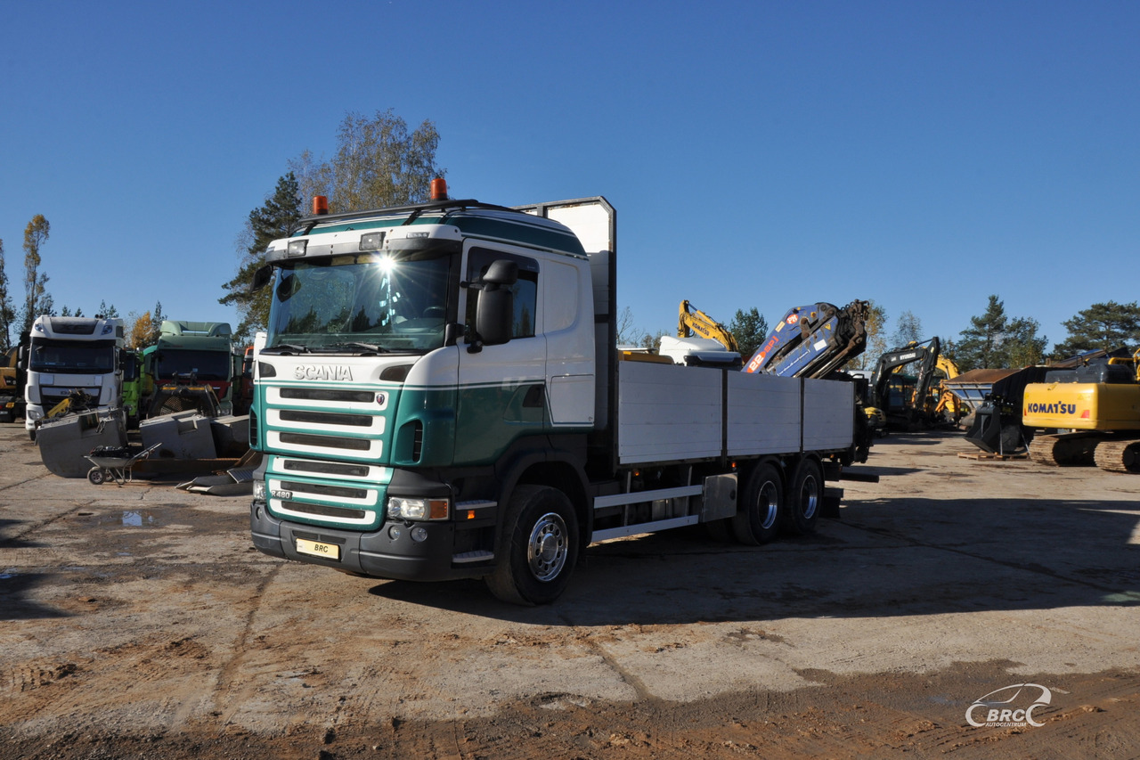 Scania R 480 - Camion plateau: photos 1 Scania R 480 - Camion plateau: photos 1
