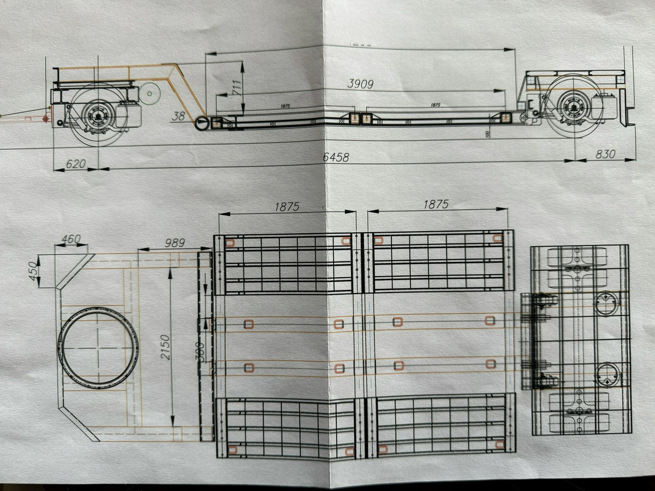 EMTECH PCN 18 PNZ-S Tiefbett zagłębiana Rozsuwana UNIKAT JAK NOWA - Remorque porte-engin surbaissée: photos 4 EMTECH PCN 18 PNZ-S Tiefbett zagłębiana Rozsuwana UNIKAT JAK NOWA - Remorque porte-engin surbaissée: photos 4