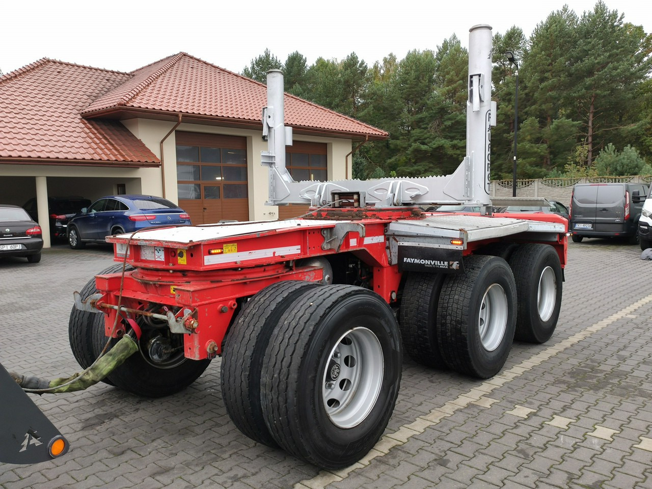 Faymonville Wózek 3-Osie FlexMAX 12T Do drzewa Do drewna Do Lasu 2019/2020r - Remorque grumier: photos 4 Faymonville Wózek 3-Osie FlexMAX 12T Do drzewa Do drewna Do Lasu 2019/2020r - Remorque grumier: photos 4